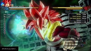 Xenoverse 2 Custom SS4 Gogeta Combos