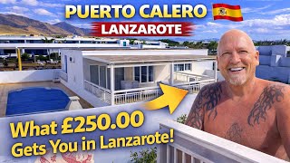 What £250 Gets You in Puerto Calero, Lanzarote 🇪🇸 (Luxury or Letdown?)