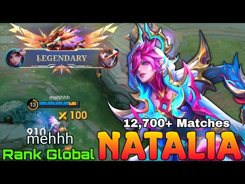 Soul Huntress Natalia New EPIC Skin Gameplay - Top Global Natalia by mehhh - Mobile Legends