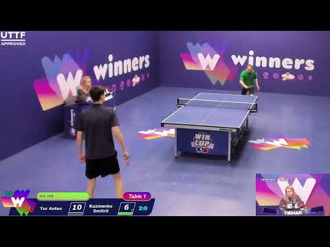 WINners CUP table 1 31.01 Tur Anton - Kuzmenko Dmitrii 9:00