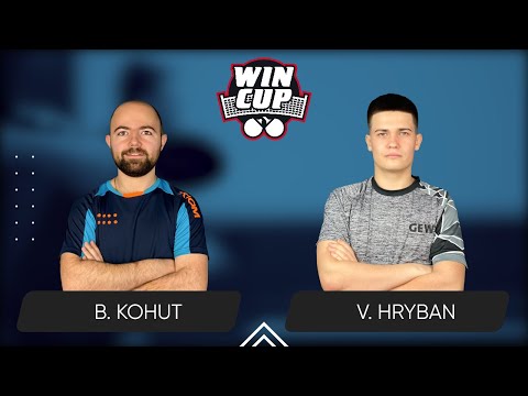 20:15 Bohdan Kohut - Vadym Hryban West 5 WIN CUP 16.08.2024 | TABLE TENNIS WINCUP