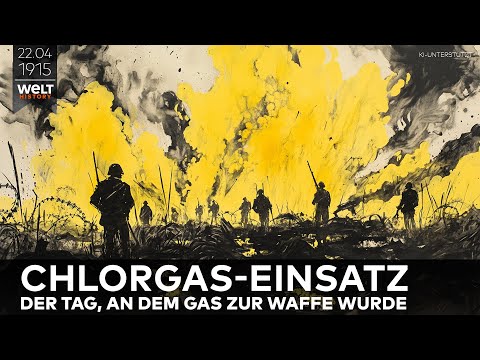 22. APRIL 1915: Erstes Chlorgas bei Ypern – 80.000 Tote durch Giftgas im Ersten Weltkrieg!