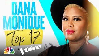 Dana Monique Delivers on En Vogue&#39;s &quot;Free Your Mind&quot; - The Voice Live Top 17 Performances 2021