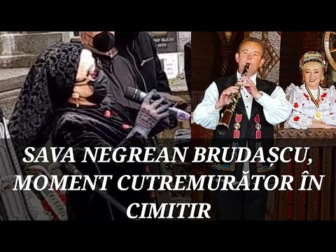 Earth-shattering moment in the cemetery. Sava Negrean Brudascu, the last song for Ioan Marin Berci