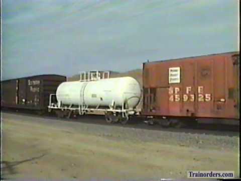 Classic Railroad Series 653 - Cotton Belt in San Timoteo Canyon December 23, 1991