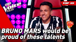 Finesse BRUNO MARS performances on The Voice | Top 10