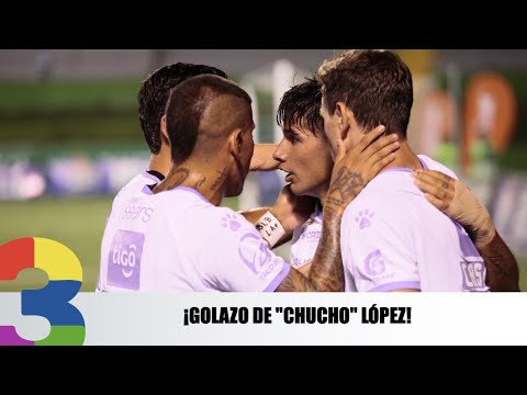 ¡Golazo de "Chucho" López!