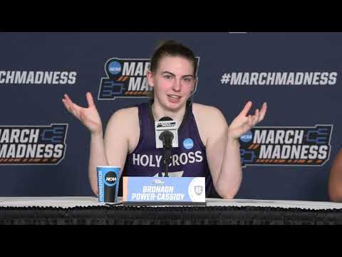 Players clarify intentional foul called on Holy Cross for elbowing Caitlin Clark was accidental