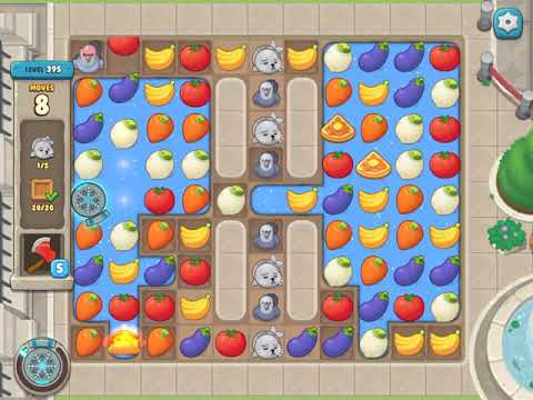 We Bare Bears Match3 Repairs Level 395 - Last move winner