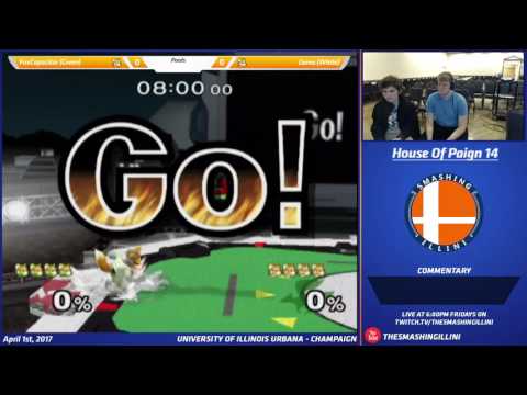 [House of Paign XIV] FoxCapacitor (Green Fox) vs. Zamu (White Fox) SSBM Singles Top 24
