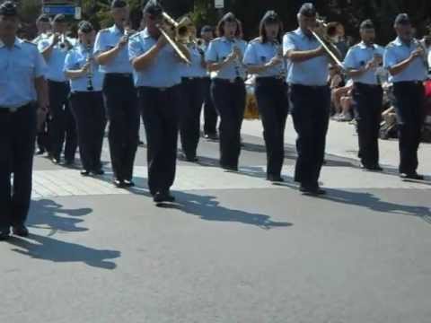 FIMMQ 2012- Military Parade-Luftwaffenmusikkorps3,Münster