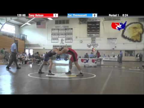 2012 Univ. WTT: 120 KG - Tony Nelson (Minnesota Storm) vs. Zac Thomusseit (Pittsburgh WC)