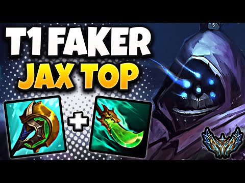 T1 Faker Jax vs Teemo [ TOP ] Korea Challenger Patch 13.18 ✅