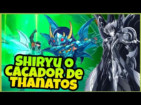Shiryu Divino Caçador de Thanatos Saint Seiya Awakening