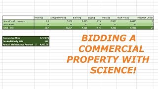 How to Bid Commercial Properties Accurately
