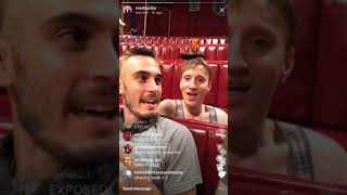 Reed Luplau's Great Comet Instagram Livestream | 8/23/17 video