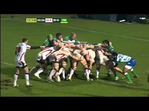 Ulster v Benetton Treviso 13/02/2015 Penalty Try