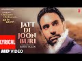 JATT DI JOON BURI Full Video With Lyrics BABBU MAAN VIRAL PUNJABI SONGS 2025