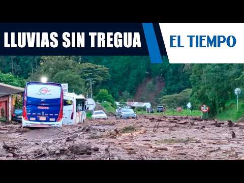 Lluvias desatan emergencia en Cundinamarca y colapsan vías | EL TIEMPO