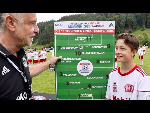 Fußballschule Michael Rummenigge beim TSV Missen-Wilhams im Allgäu