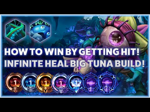 Murky Octograb - HOW TO WIN BY GETTING HIT! INFINITE HEAL BIG TUNA BUILD! -  B2GM Season 2 2024