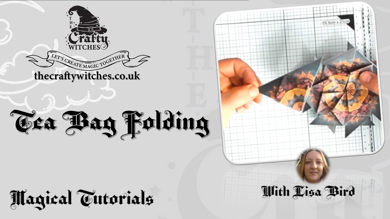The mystical art of #teabagfolding with Lisa Bird