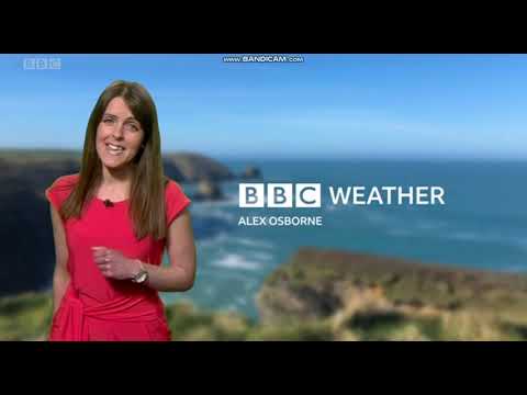 Alex Osbourne BBC ONE Spotlight weather February 27th 2021 in HD! - 60 FPS