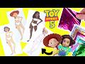 Toy Story 5 Movie DIY Paper Doll Fashions For Jessie Bonnie BoPeep Blaze Dolls Crafts For Kids