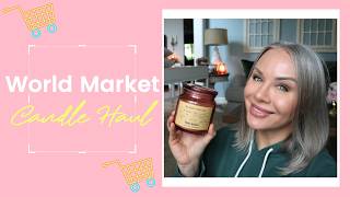 🕯️ World Market Candle Haul 🕯️ You can go sniff these out in store!