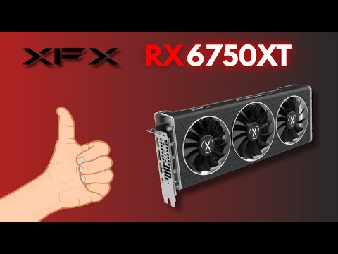 UNBOXING et TEST - XFX QUICK319 RX 6750XT Core Gaming