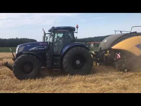 New Holland T7070 Blue Power Brutal Sound 😎