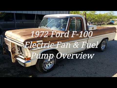 1972 Ford F-100 Electric Fan & Fuel Pump Overview