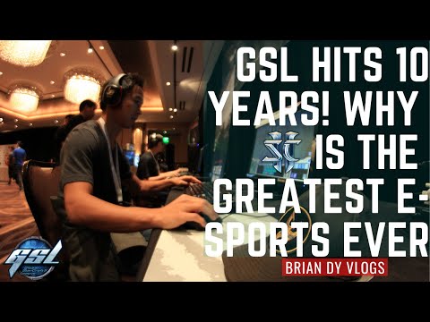 GSL hits 10 YEAR anniversary || Tribute video to the best e-Sports ever!