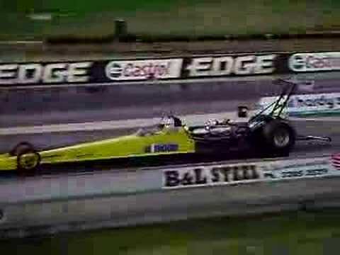 Phil Laird's 20B rotary Dragster at Wilowbank