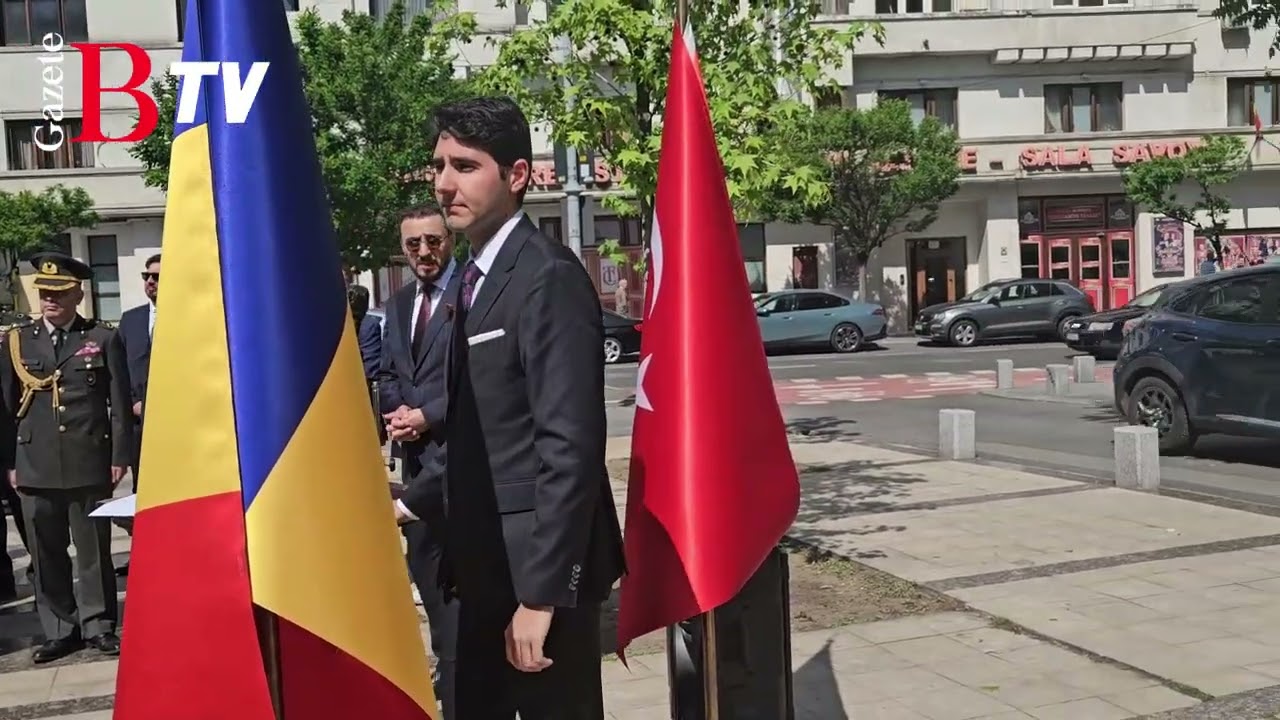 Bükreş’te 19 Mayıs töreni