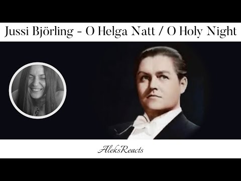 Jussi Björling - O Helga Natt / O Holy Night | Reaction | HIS VOICE OPENS UP THE HEAVENS