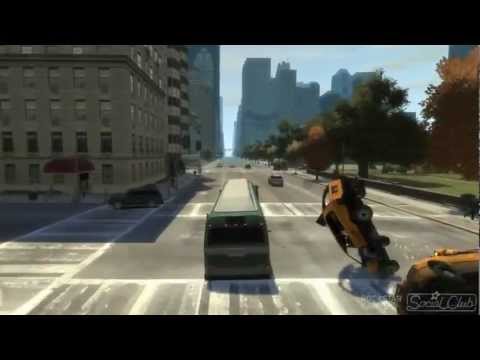 GTA IV 4  accident crash bus