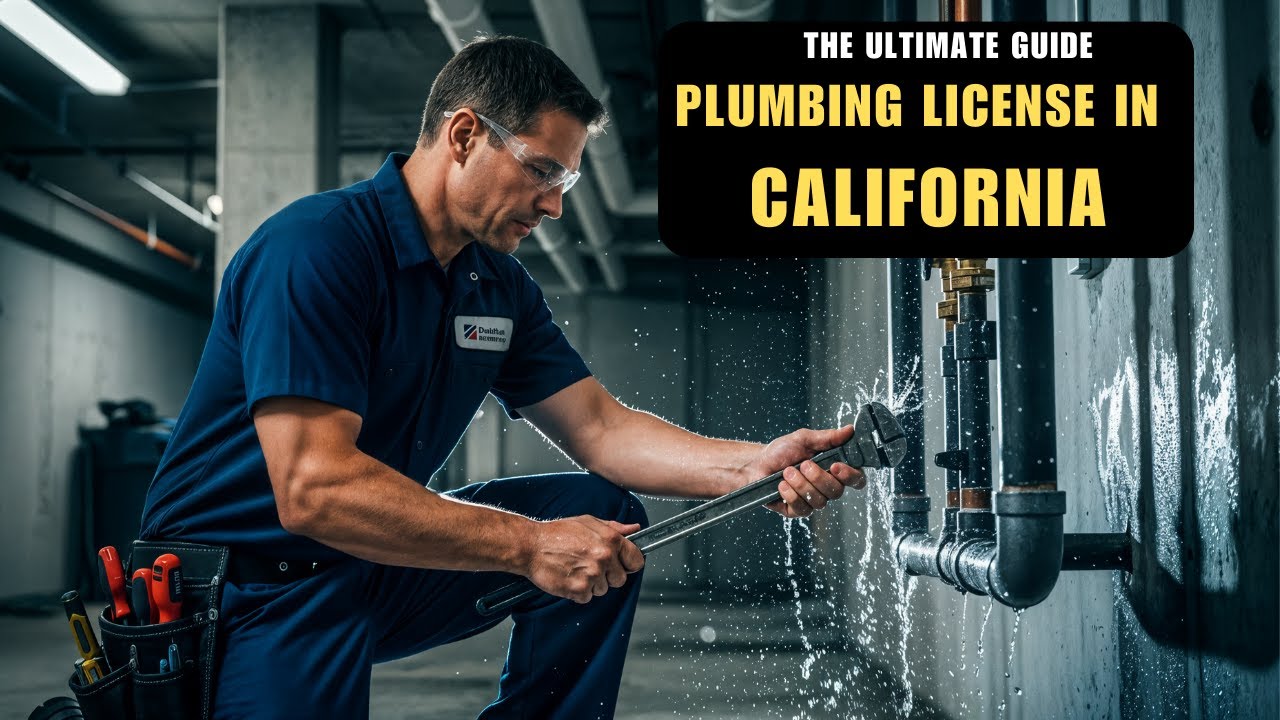 How to Get a Plumbing Contractor License in California - Complete Guide
