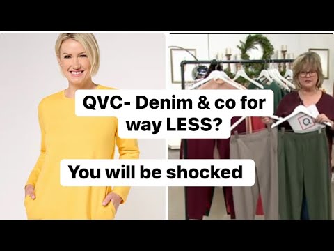 Thrifting QVC! Big score! Finding Denim and Co fashion for a dollar!