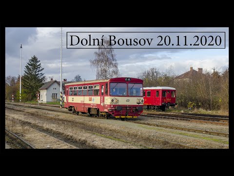 Vlaky Dolní Bousov 20.11.2020