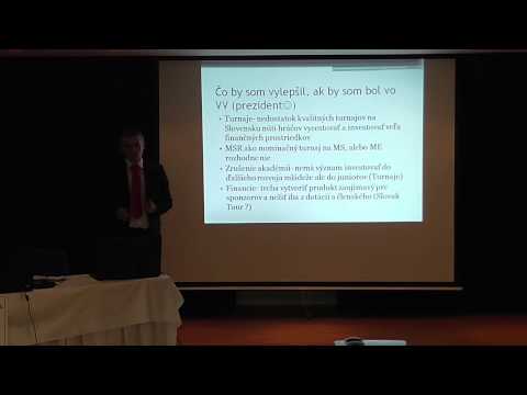 Martin Pagerka, predstavenie kandidáta do VV - Konferencia SŠZ 2015