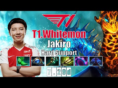Jakiro Hard Support | T1.Whitemon | FORGOTTEN BROKEN POS 5 JAKIRO |  7.29d Gameplay Highlights