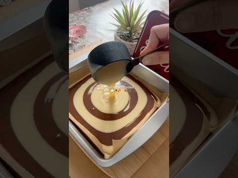 Yummiest Marble Cake! #shorts #cooking #food #fyp #youtubeshorts #youtube #asmr #recipe #viral