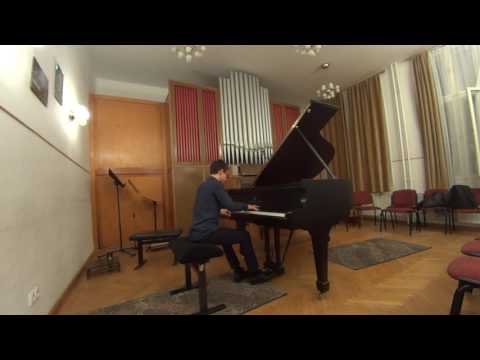eMuse competition - Máté Dömötör, piano, 14 years old – Hungary 1/3