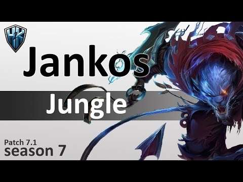 H2K Jankos : Rengar vs Rek'Sai | Jungle | EUW LOL | Patch 7.1 | season7