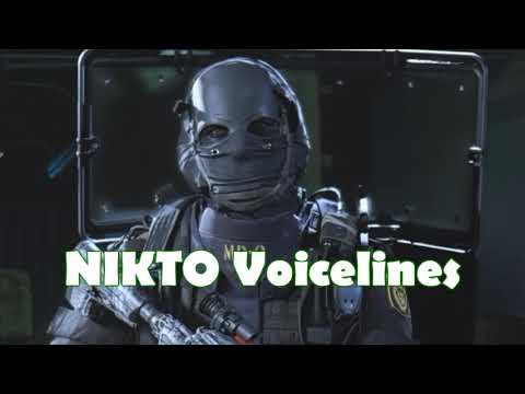 Call of Duty: Warzone - Operator "Nikto" Voicelines