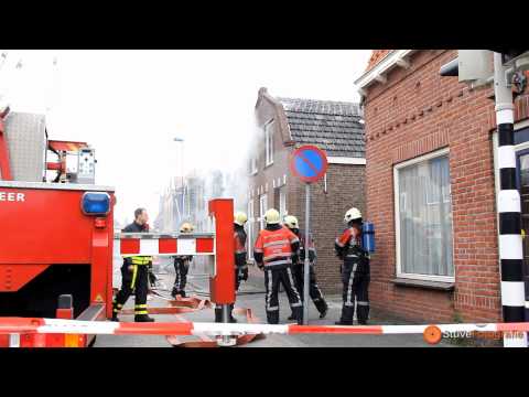 Woningbrand Middelbrand) Kardinaal van Rossumstraat in Dongen (2013-05-14)