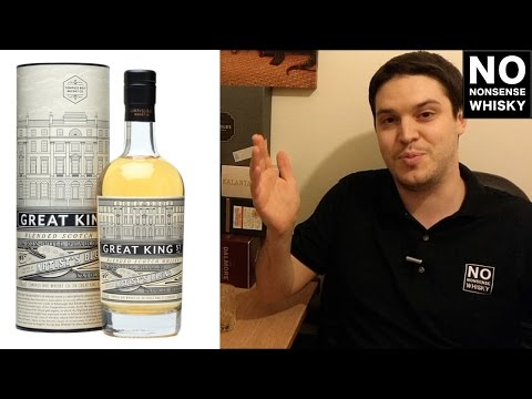 Compass Box Great King Street Artists Blend - No Nonsense Whisky Reviews #25