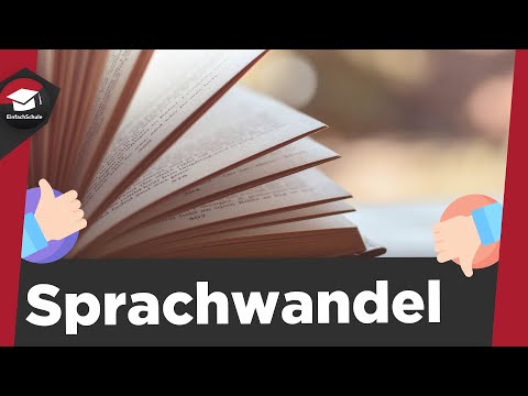 Sprachwandel einfach erklärt - Definition Sprachwandel - Pro und Contra Sprachwandel erklärt!