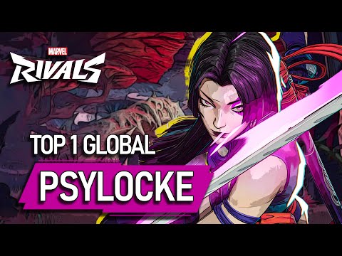 TOP 1 GLOBAL PSYLOCKE ! SparkR - MARVEL RIVALS PRO